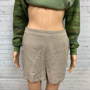 NWT Free People High Waisted Linen Shorts